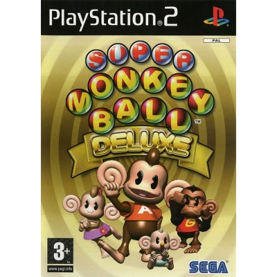 Super Monkey Ball - Deluxe [PS2, английская версия]